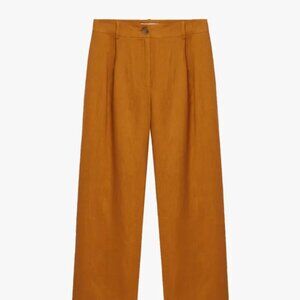 Mango 100% Linen Pants